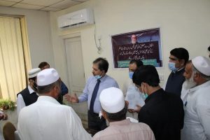 SMBR visit to SDC peshawar