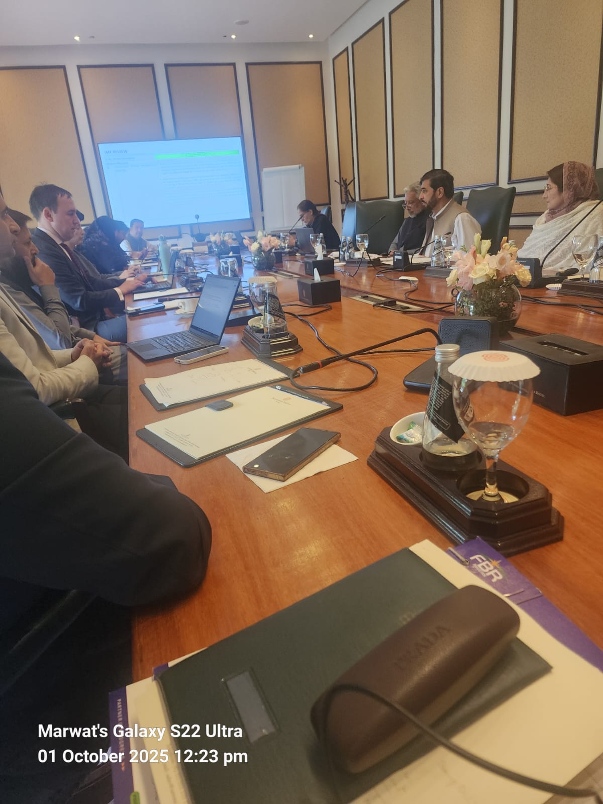 Meeting with IMF